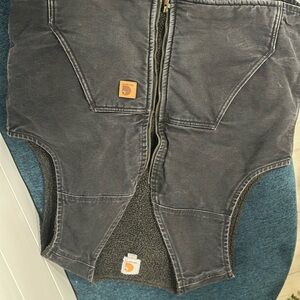 Carhartt Vest V33-001 Size L Sherpa Lined